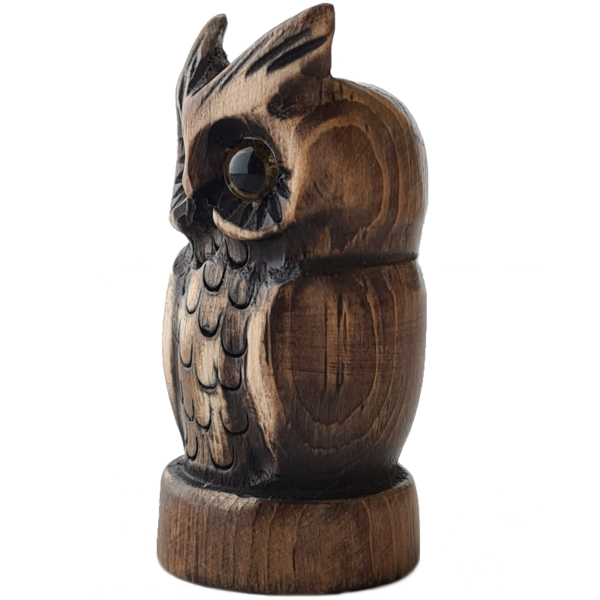 Gufo Cucciolo 6cm - Vetro - immagine 2