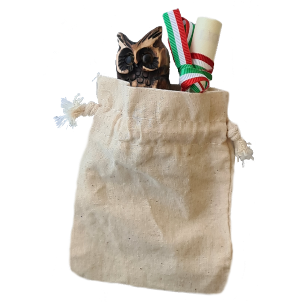 Gufo Cucciolo 6cm - Vetro - immagine 4