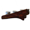 Porta Candele Olivo Smaltato 1 - immagine 4